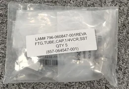 LAM RESEARCH 796-060847-001 REV A, Qty:5 in one bag