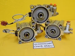 SMC NCDQ2B69-UIA981030 Pneumatic Cylinder AMAT 0010-70822 Lot of 3 Used Working