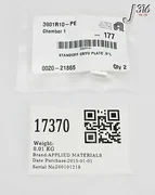 17370 APPLIED MATERIALS STANDOFF CRYO PLATE .5"L (NEW) 0020-21865