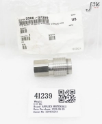 41239 APPLIED MATERIALS FTG QDISC TO 3/8 (F) STRAIGHT THREAD EPD 3300-07359