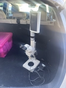Nikon SMZ-2T Microscope With Nikon 254500 Adapter For Polaroid Film! Nikon Japan