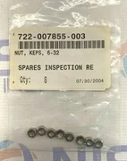 722-007855-003 LAM RESEARCH  NUT, KEPS, 6-32