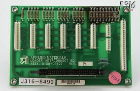 8493 APPLIED MATERIALS PCB LOADER INTERCONNECT BOARD 0100-09127