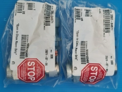AMAT 3300-04871 FTG TUBE ADAPTER RIGHT ANGLE HELIUM Lot of 2 *mz