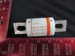 AMAT 0910-01015 GOULD A50P250-4 FUSE CUR LIMITING 250A 500V W/O TRIGGER INDICATO