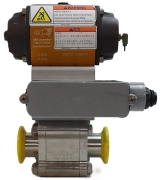 A&N Corporation 1039-SN Vacuum Pump Valve NW40 AMAT 0195-02977 Working