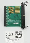 21643 APPLIED MATERIALS ASSY MINI AI FILTER BOARD 0100-09110