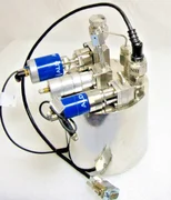 LAM RESEARCH 839-166783-001 SEMICONDUCTOR CYLINDER W/ SWAGELOK VALVES