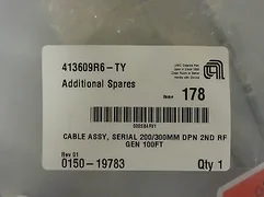 Applied Materials; Cable Assy. Serial 200/300mm DPN 2nd RF Gen 100'  0150-19783