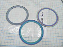0200-00705 (LOT OF 3) / EDGE RING,THIN,200MM / APPLIED MATERIALS AMAT