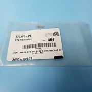 323-0102// AMAT APPLIED 3690-02697 SCR MACH BTN HD 6-32 X 3/8L HEX SKT SS NEW