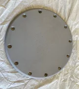 0020-32318 GAS DISTR PLATE, 37 HOLES, OXALIC, 5-7 M