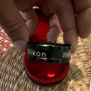Nikon 20 dptr Indirect Ophthalmoscope Ophthalmic Lens w/ Case No.9151