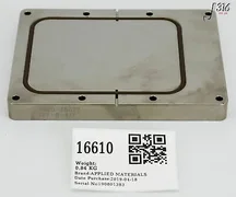 16610 APPLIED MATERIALS BLANK, SLIT VALVE 0020-35077