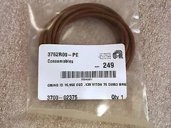AMAT 3700-02375 O-Ring ID 15.955 CSD .139 VITON 75 DURO BRN