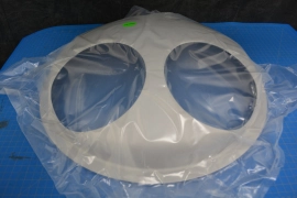 1059-37588 / UPPER SHIELD 1-2 REACTIVE / APPLIED MATERIALS AMAT
