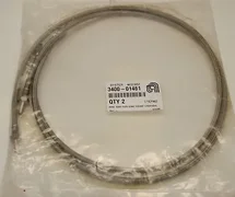AMAT 3400-01461 Hose Assembly, TFE/SST 14" X 42" 1/4" tube end (Lot of 2 hoses)