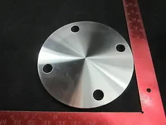Applied Materials 0610-00050 Blank Off ASA Fixed Flange 7.5" 4 Hole