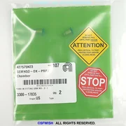 2X! NEW Applied Materials/AMAT/Festo 3300-17835 Push-in fitting QSM-M3-3-I