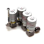 4 NEW Fujikin 1/4" VCR Diaphragm Valves Assembly AMAT 0050-81178 N.C. Stainless