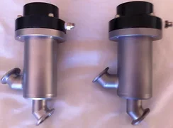 MKS Instruments HPS Inline Pneumatic Valve 162-0025K (lot of 2)