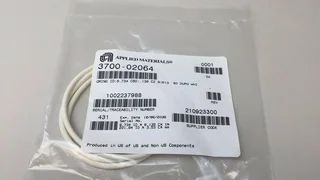 Applied Materials 3700-02064 AMAT O-Ring 80 Duro White 8.734 ID X 0.139 CX IN