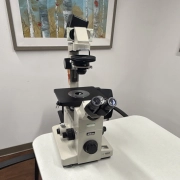 Nikon Diaphot Inverted Phase Contrast Binocular Microscope 4x-40x