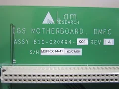 NEW Lam Research IGS Motherboard DMFC 810-020494-992 Rev A - Original Box