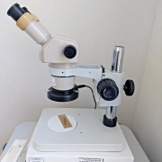 Nikon SMZ1B microscope, zoom 8X-35X, Nikon 10X e/p's & Nikon stand, new LED R/L