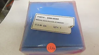 0200-00400, AMAT, WINDOW, QUICK RELEASE, EP WINDOW