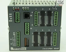 3765 EUROTHERM INVENSYS MULTI-LOOP PROCESS CNTLR (3 I/O MODULES) DEVICENET MINI8