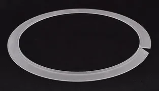 Lam Research 716-072580-035 Rev. A 15"OD Semiconductor Quartz Ring PARTS