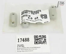 17488 APPLIED MATERIALS SMIF T-BAR FOR ROLLER PIN ASSY LOT OF 4 (NEW) 0040-75725
