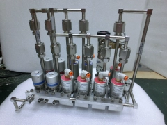 Lam Research GasLine Assy,MKS892B-26843 Baratron Transducer,Talon,Fujikin+9388