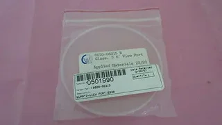 AMAT 0020-06315, 0020-06315B, Glass, 3.6" View Ports. 414869