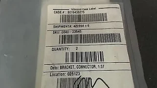 APPLIED MATERIALS - 0040-23545 - BRACKET, CONNECTOR, 1.57