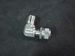 Applied Materials AMAT 3300-02374 Fitting Male Elbow 14 OD Tube to 14 PIN SST