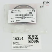 16234 APPLIED MATERIALS SEAL CTR RING ASSY NW50 W/VITON ORING S (NEW) 3700-01088