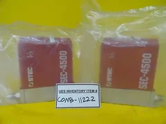 Horiba STEC SEC-4500M Mass Flow Controller AMAT 3030-05704 Lot of 2 As-Is