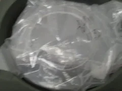 AMAT 0200-09629 cover Quartz ring, 150mm, Poly, 162mm ID, Etch chamber