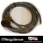 8 Pin male coupling and approx. 11' Belden cable CTI-Cryogenics