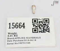 15664 APPLIED MATERIALS SCREW MACH SKT HD 8-32X3/8 3690-01895