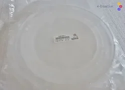 APPLIED MATERIALS 0200-09911 COVER, QUARTZ,8",STEPPED, LIFT 2 NOTCHED AMAT *NEW*