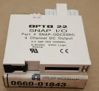 AMAT 0660-01843 OPTO 22 SNAP-ODC5SRC 4-Channel DC Output Module 6-60VDC Source