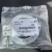 AMAT 0690-01037 HPS Clamp Hinged NW50 Wing-NUT SCR-Closure2-1/2 inch AL 174294