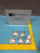 Lot of 5 AMAT 0020-39364 BRACKET MANUAL VALVE 1.6" SLD BOX CENTURA 52, 195435