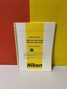 Nikon NWL-851 System Operation Manual