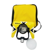NEW YELLOW NIKON SINGLE PRISM FOR NIKON TOTAL STATIONS OFFSET:-30mm/0mm