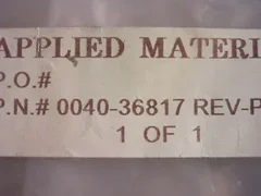 Applied Materials (AMAT) 0040-36817 Weldment with Gas Line