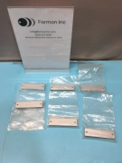 Lot of 6 AMAT 0020-21007 BLOCK, WALL CLAMP, MAC-B-164, 190635
